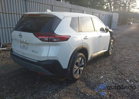 2023 Nissan Rogue Sv Intelligent Awd из США, поврежденный, VIN JN8BT3BB0PW355696